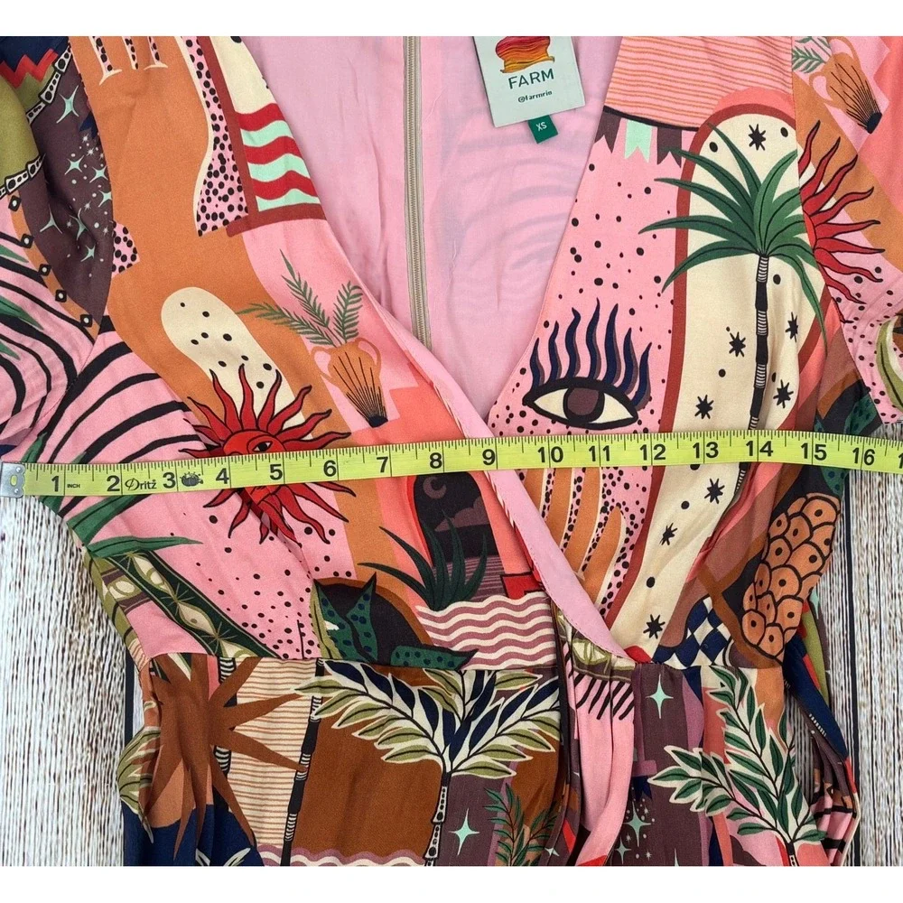 FARM Rio Multicolor Tropical Jumpsuit - Picture 5 of 11